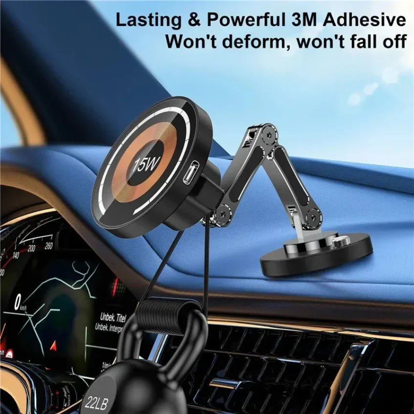 Car Magnetic Wireless Charger &ndash; Long Arm MagSafe FastCharge