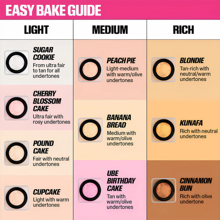 Huda Easy Bake Delicate Setting Powder &ndash; Ultra Fine Texture