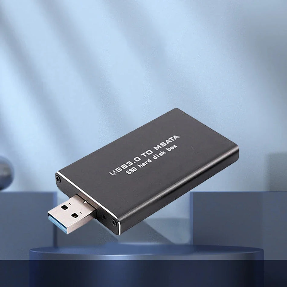 Mini MSATA na USB3 SSD pouzdro 6Gbps 30x30 50MSATA