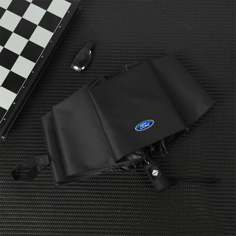 Windproof Automatic Car Umbrella Sunshade for Ford Models - Focus, Mondeo, Kuga &amp; More ford