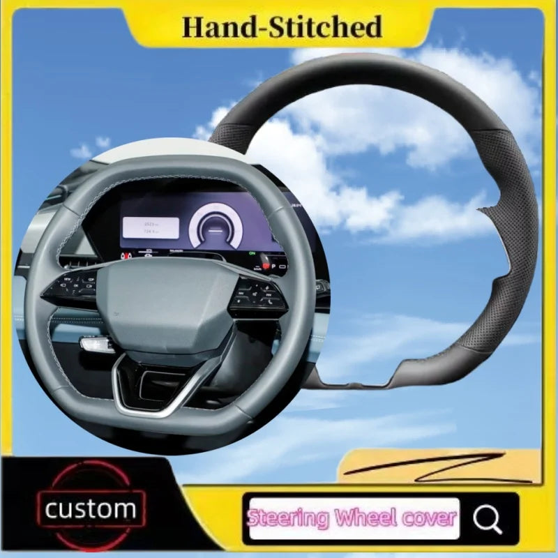 Housse de volant en cuir premium pour Audi E-Tron RS GT Q5