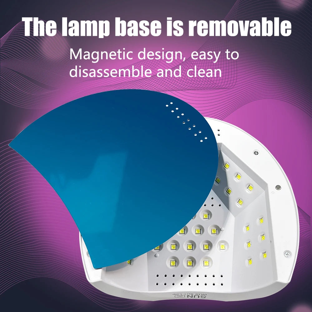 YIKOOLIN Sun2C UV Nail Lamp 48W &ndash; Fast Curing Gel Polish