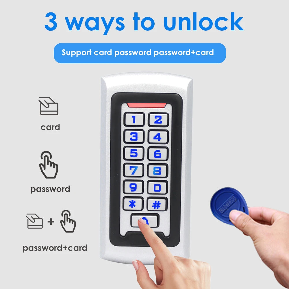 S603EM &ndash; Metal RFID Keypad Access Control With Zinc Alloy