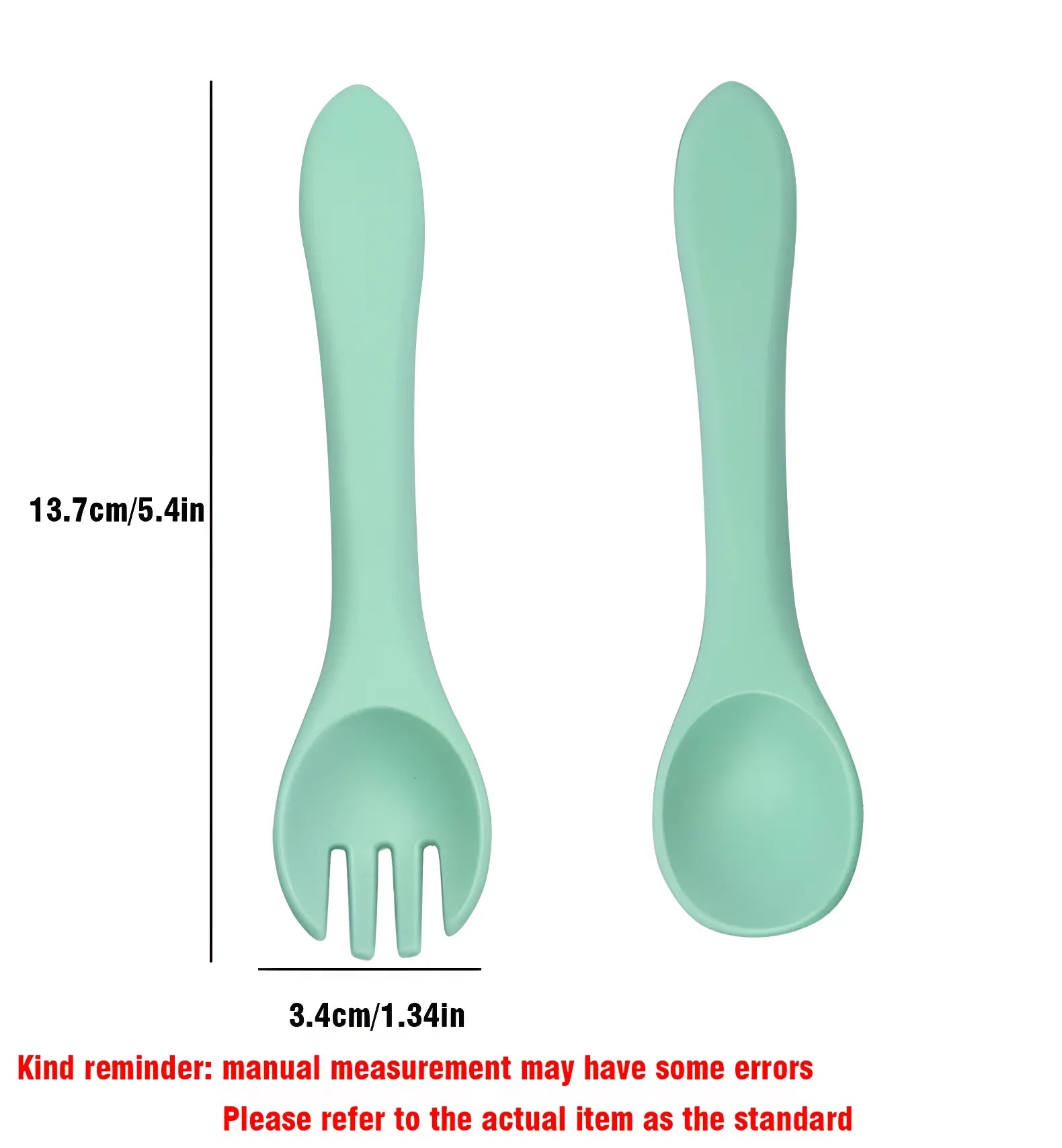 CZSAE Silicone Baby Spoon Set &ndash; Soft and Safe Feeding Solution