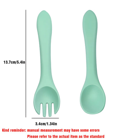 CZSAE Silicone Baby Spoon Set &ndash; Soft and Safe Feeding Solution