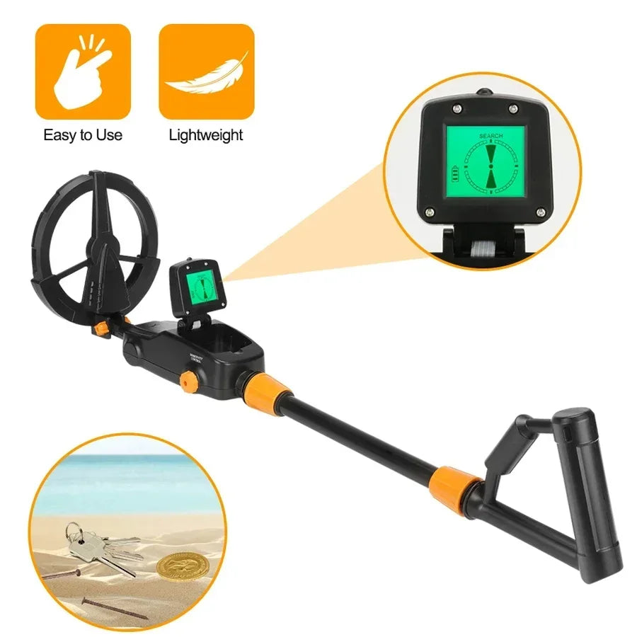 7.4 Inch Waterproof Kid Metal Detector &ndash; Lightweight