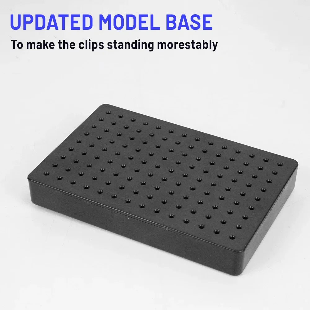 Model Painting Stand Base Holder &ndash; 20 Magnetic Clips