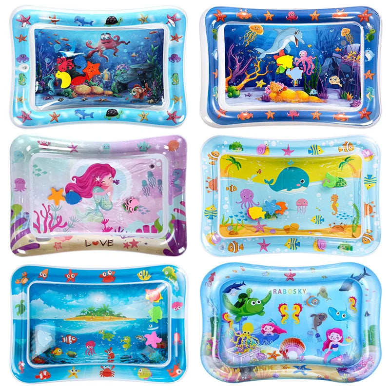 Inflatable Baby Water Play Mat for Tummy Time
