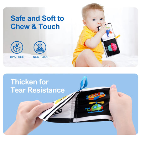Coolplay Baby Soft Cloth Books &ndash; Safe And Educational Early Learning Toys