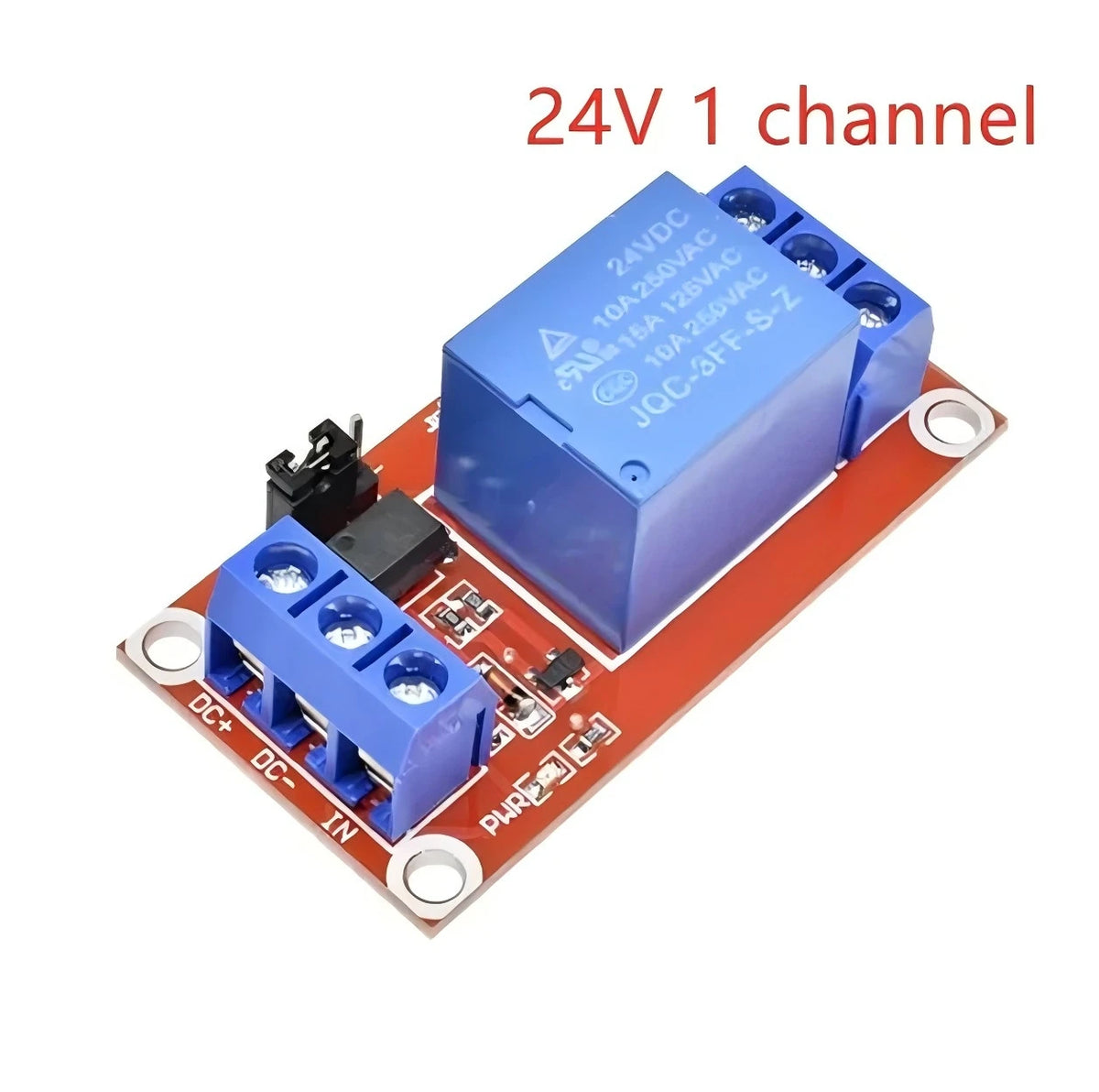 1-5Pcs DC Relay Module &ndash; Wide Voltage Compatibility for Arduino 24V 1 channel