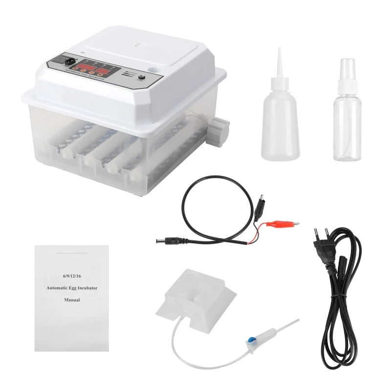 16 Egg Incubator Dual Electric &ndash; Automatic Egg Turning
