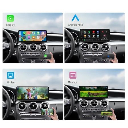 2400×900 12.3“ Ultra-thin Multimedia Touchscreen Wireless CarPlay Android Auto For Mercedes-Benz W205 X253 GLC C Class Airplay by InterCyprus Trading Ltd