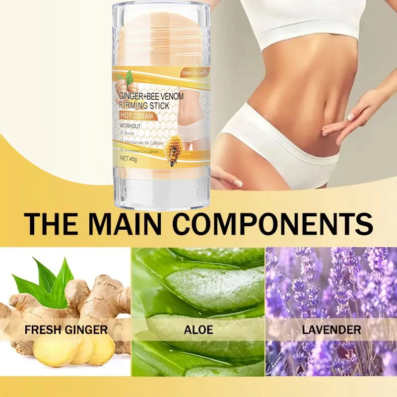 Turmeric Bee Venom Firming Cream Stick &ndash; Superior Moisturizing and Muscle Relaxation