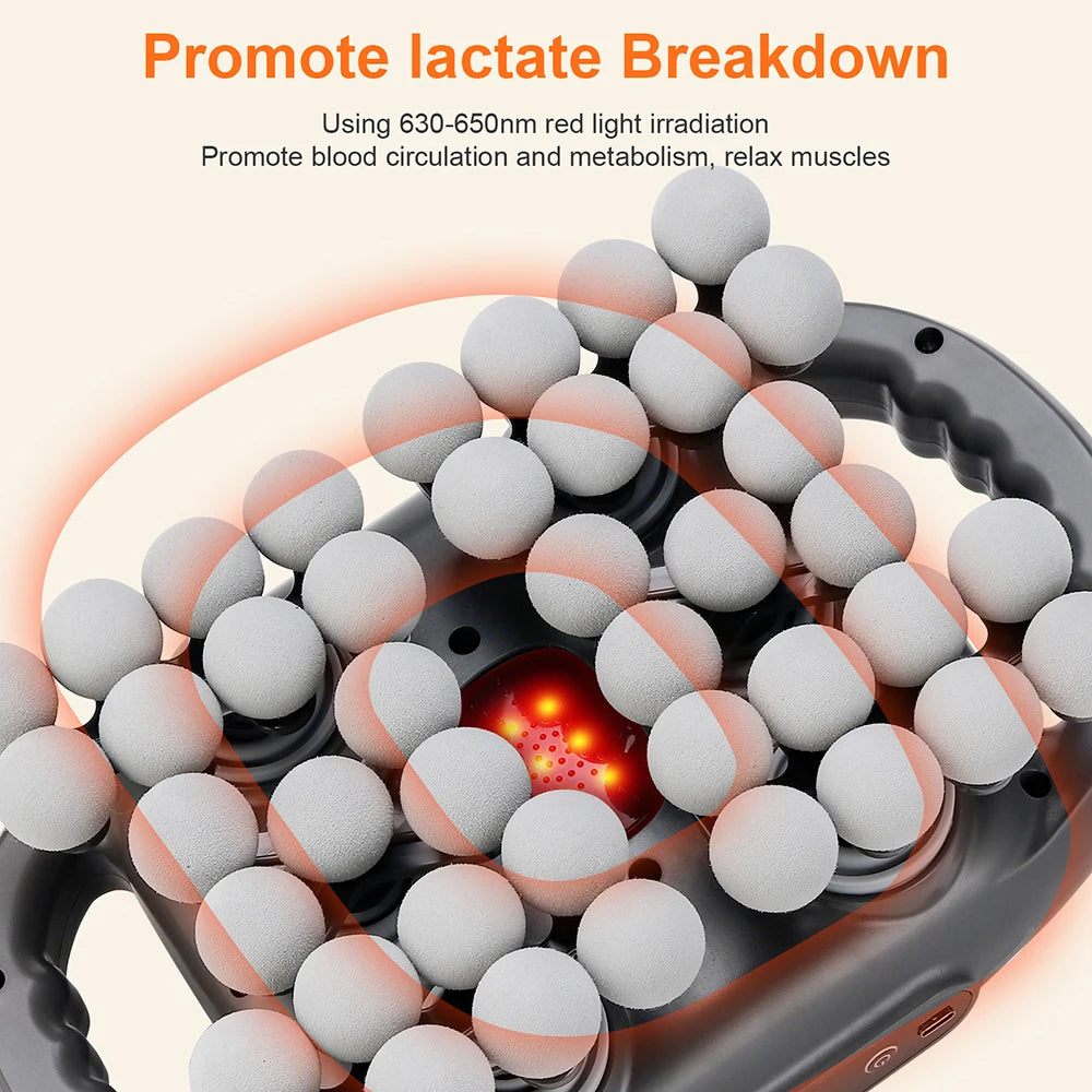 42-Heads Fascia Gun &ndash; Powerful High Frequency Massage