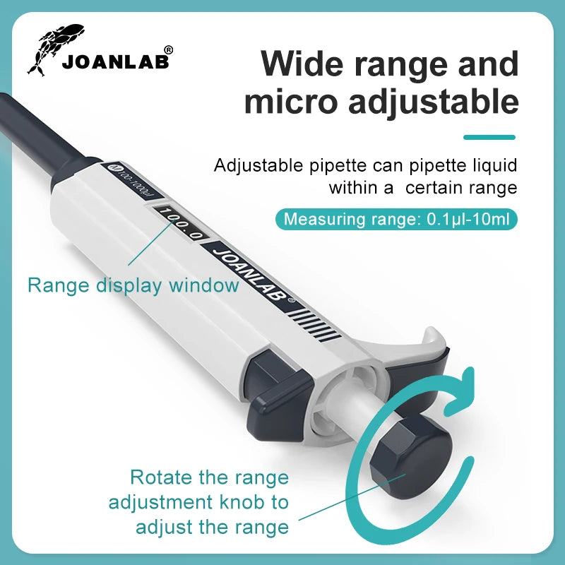 JOANLAB Micropipette &ndash; Digital Adjustable Precision