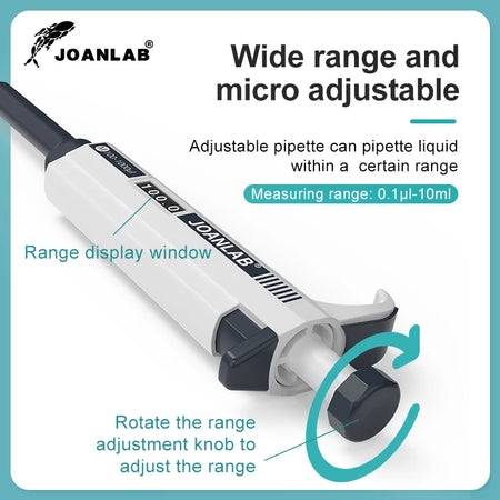 JOANLAB Micropipette &ndash; Digital Adjustable Precision