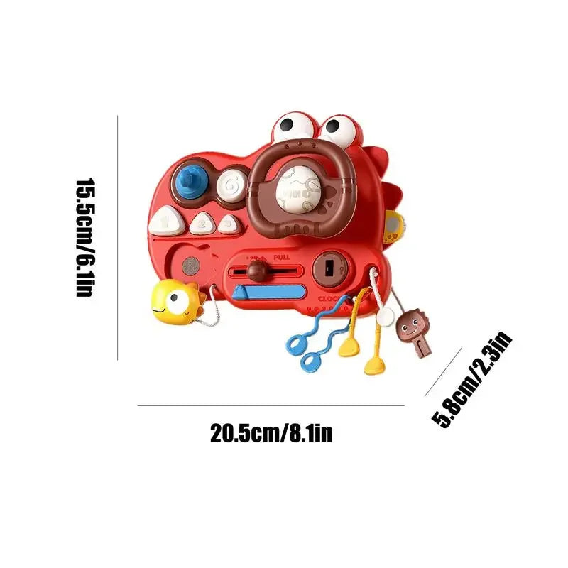 Montessori Busy Board Toys for Toddler - Travel Friendly