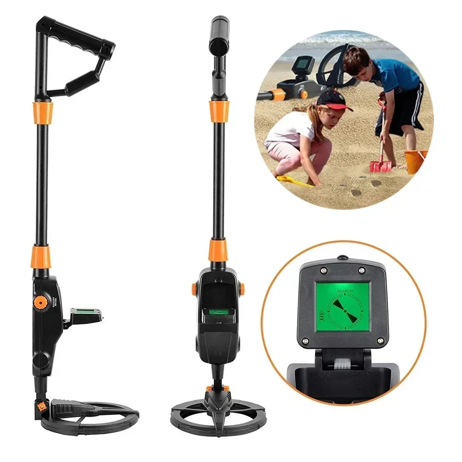 MD-1008A Kids Metal Detector &ndash; Lightweight Beach Treasure