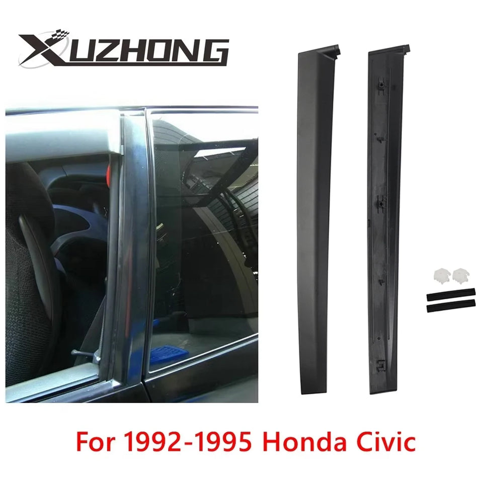 Molding pentru trimul stâlpului A al parbrizului, înlocuire directă pentru Honda Civic 1992-1995, stânga și dreapta, ABS