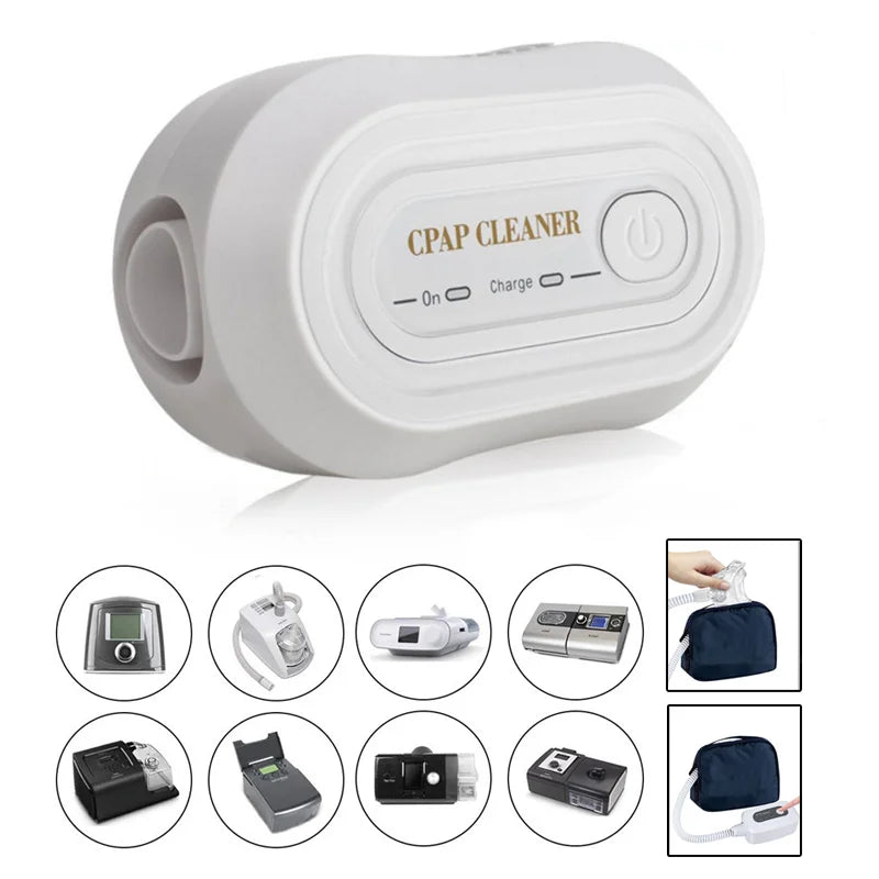 Портативен CPAP почистващ озонов стерилизатор за маска и тръби