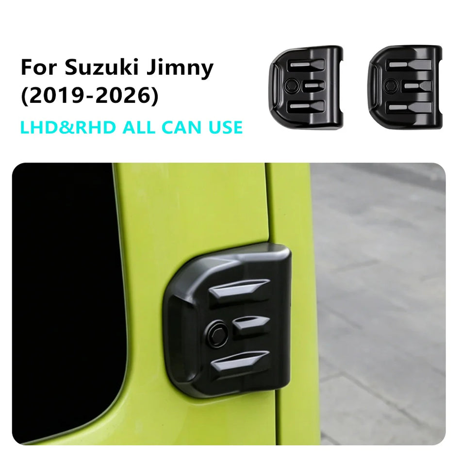 Coperture delle cerniere del portellone effetto fibra di carbonio per Suzuki Jimny