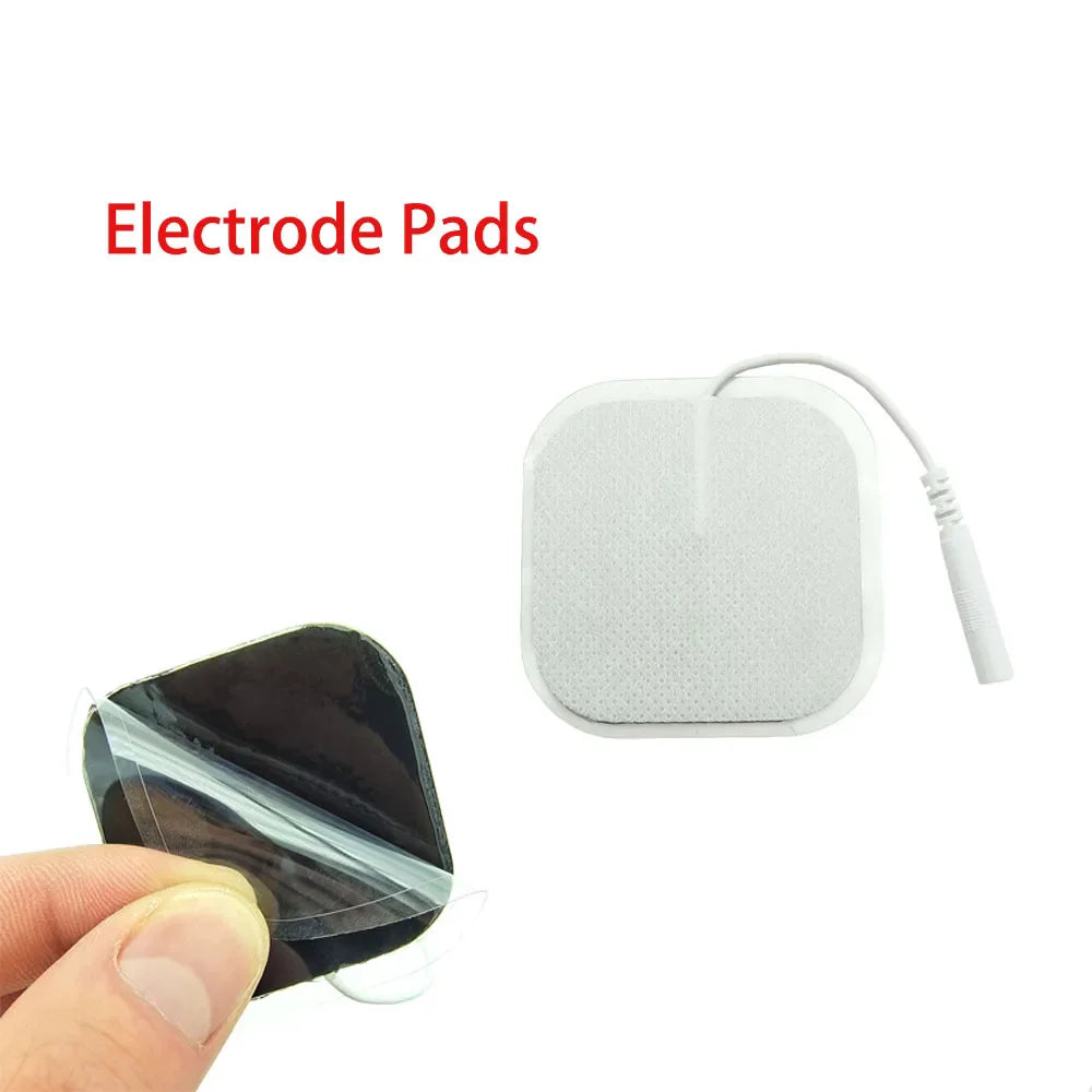 TENS EMS Electrode Pads &ndash; Self Adhesive Muscle Stimulator Deluxe