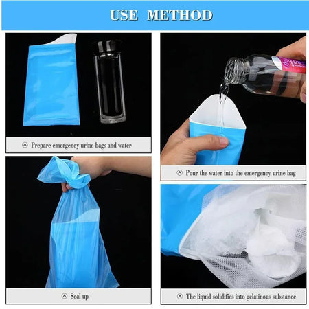 Emergency Urine Bags &ndash; Ultra Portable For Camping And Travel