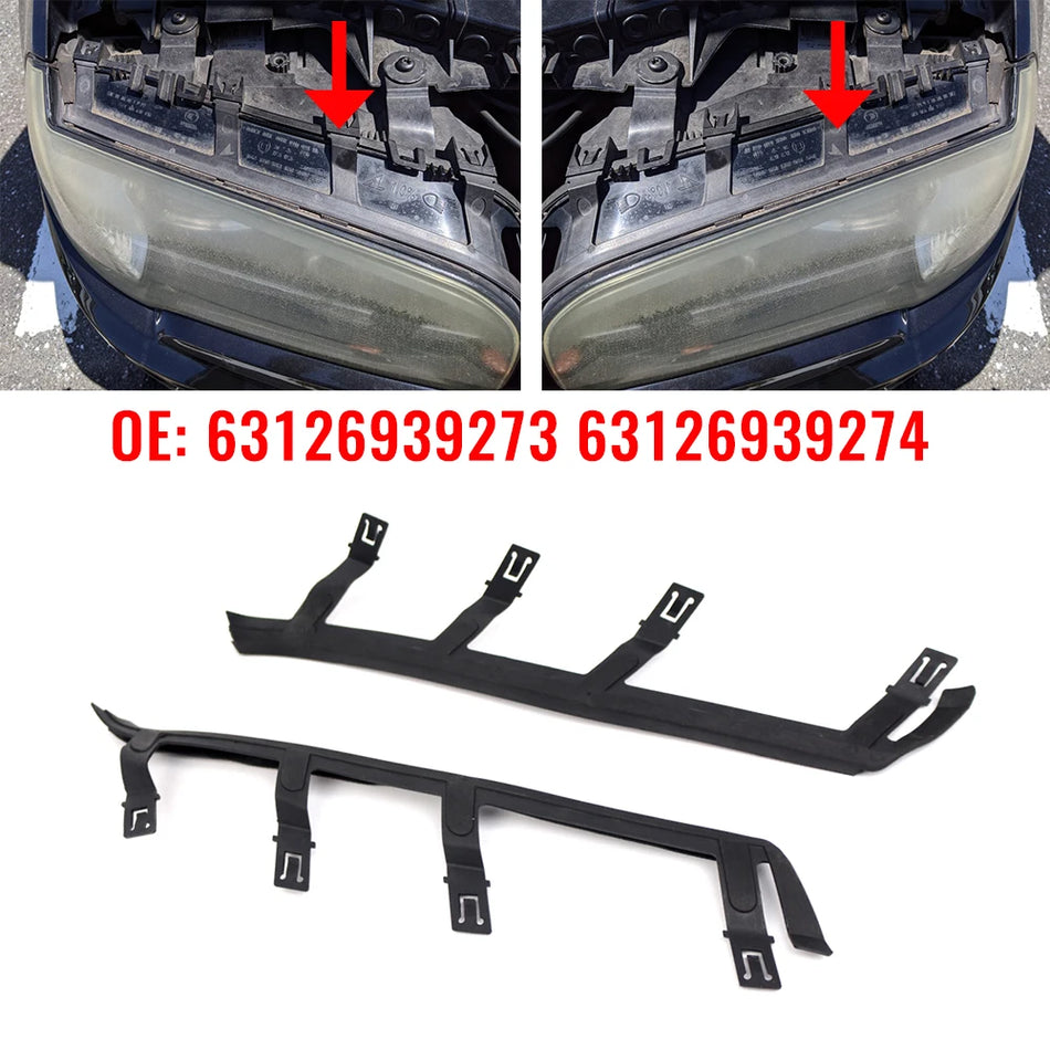 Замена уплотнителя фары BMW X3 E83 черный