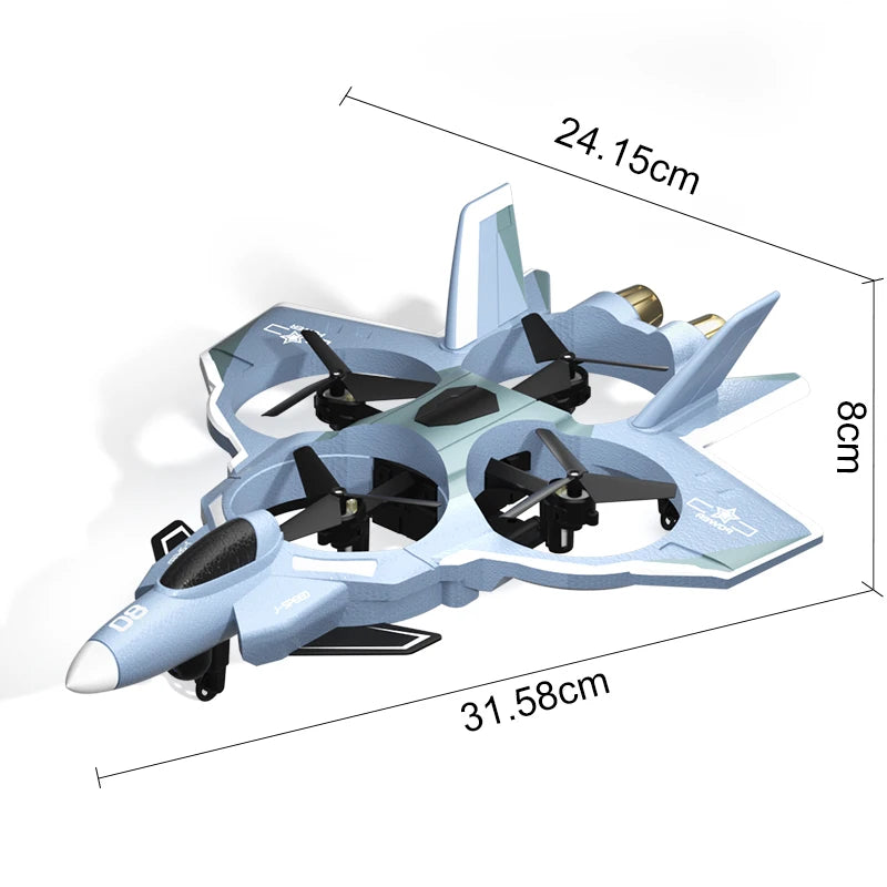 JJRC 2024 H121 Stunt Performance Drone - 8K Camera Foam