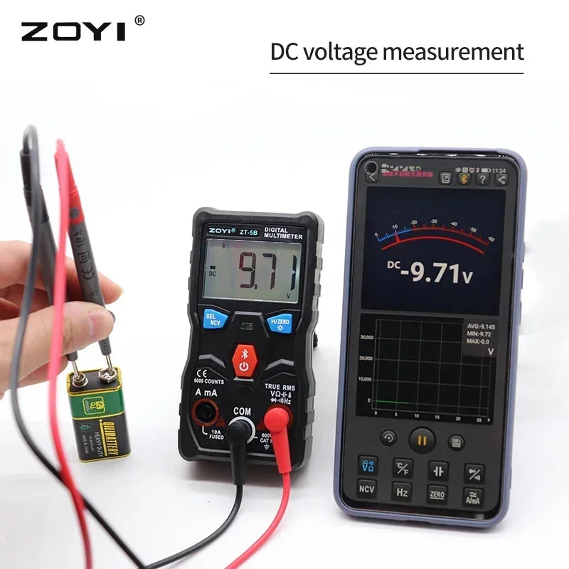 ZOYI ZT-5B Digital Multimeter &ndash; Auto-Ranging True RMS