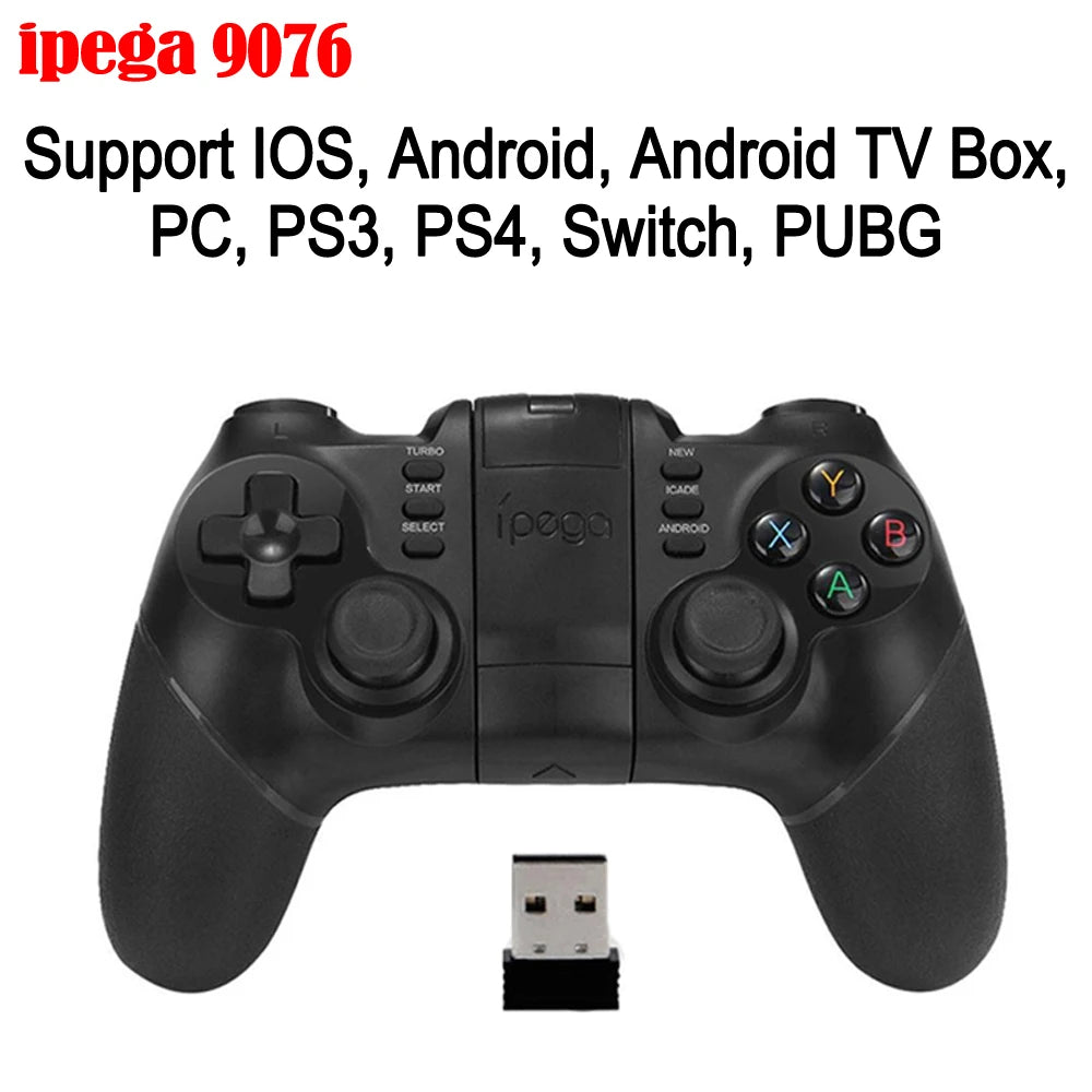 Bluetooth Mobile Gamepad Controller for iPhone, Android, and PC Ipega 9076 / China