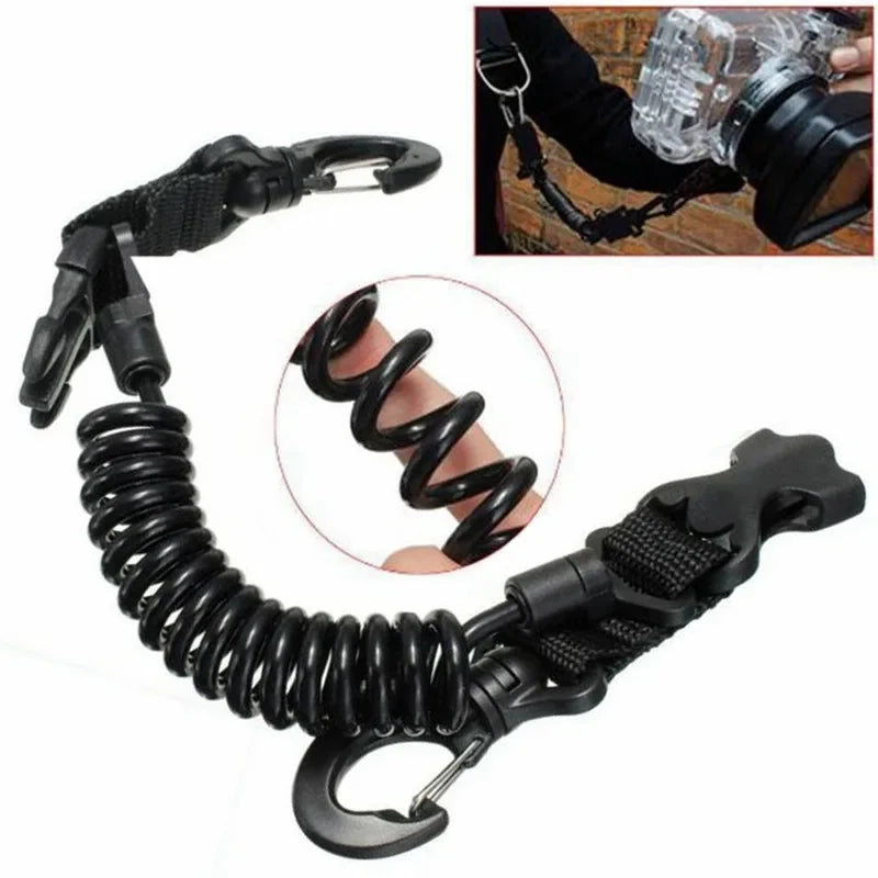 Scuba Diving Anti Fall Rope Lanyard &ndash; Quick Release Buckle for Safety
