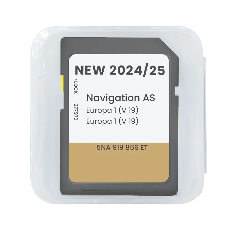 2024 2025 VW GPS SD Card &ndash; Enhanced Navigation Maps for Europe and UK