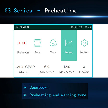 BMC G3 B30VT BiPAP Bi-Level CPAP Machine - ST Mode Enhanced