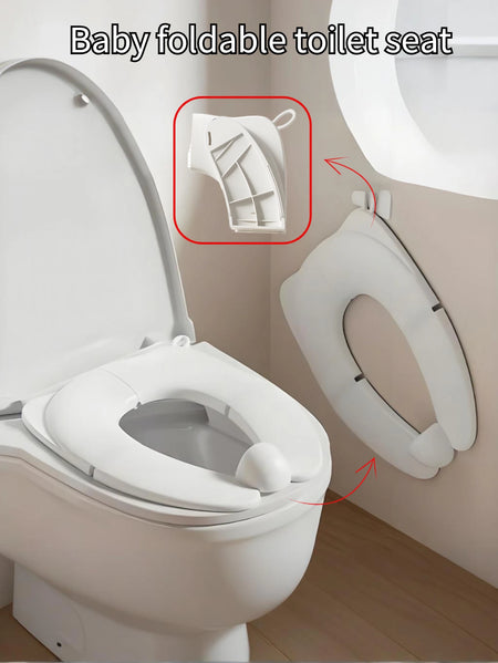 Foldable Baby Toilet Seat &ndash; Rubber Cover For Safe Use