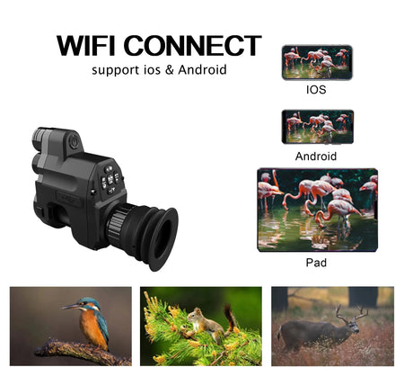 PARD NV007V 16mm Lens Monocular - Waterproof WiFi Camera