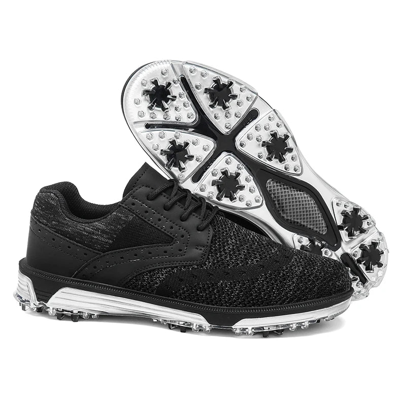 LiXingMing Golf Shoes &ndash; Breathable Waterproof Design black / 40