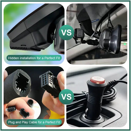 Plug and Play Hidden 4K Dash Cam Car DVR Front Rear Camera For BMW X1 X3 E81 E82 E87 E88 E90 E91 E92 E93 E60 E61 E65 E66 E84 E70 by InterCyprus Trading Ltd