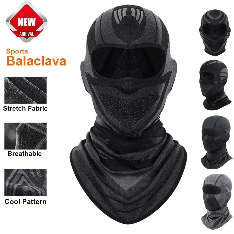 Winter Thermal Balaclava for Cycling, Windproof Liner