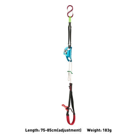 Xinda Outdoor Rock Climbing Ascender - Adjustable Foot Loop Ascender Foot Loop