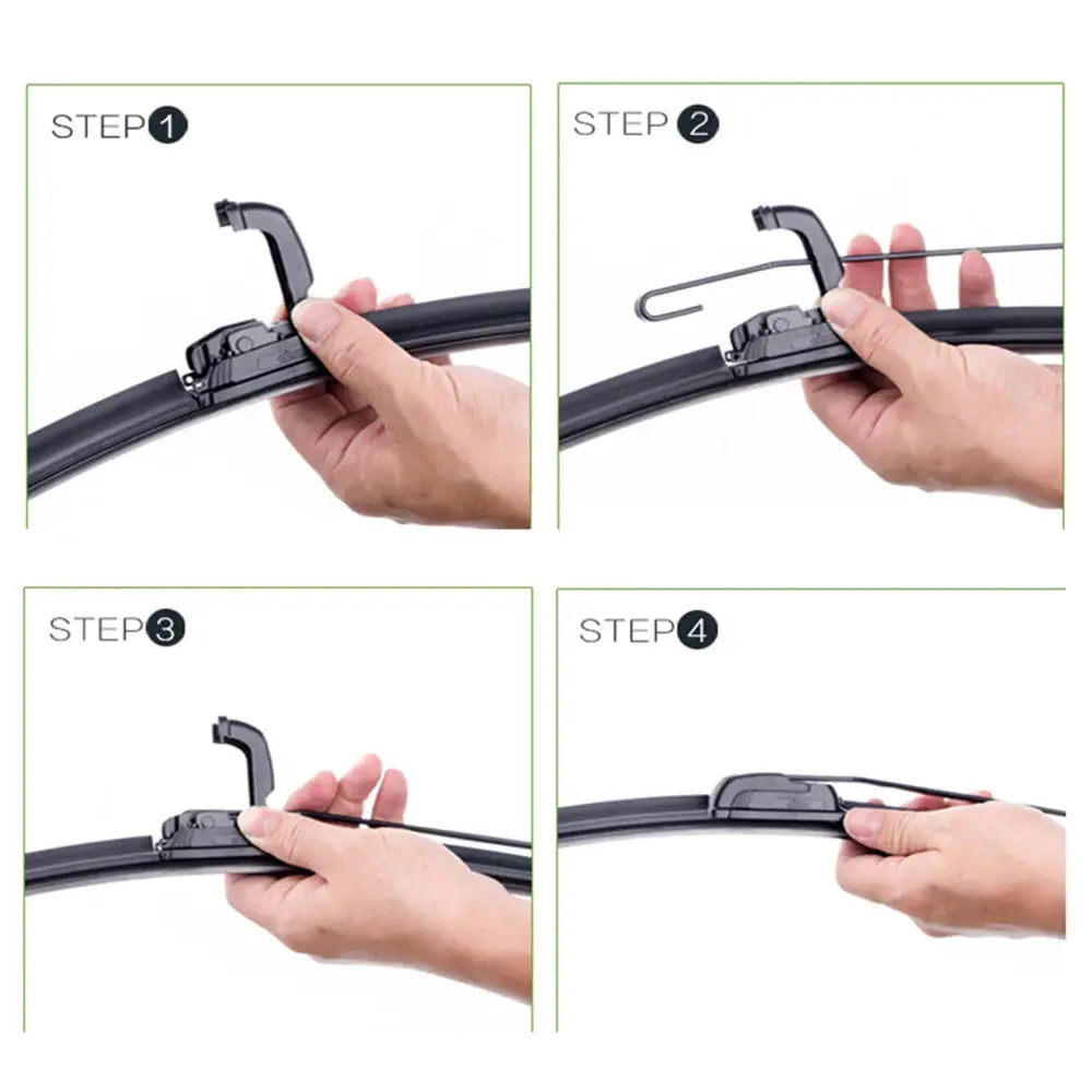 Car Windscreen Wiper Blades For Suzuki SX4 /SX4 S-Cross Front Rear Window 2006 2007 2008 2009 2010 2011 2012 2013 2014 2015 by InterCyprus Trading Ltd