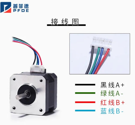 42BYGH34 High Torque Nema 17 Stepper Motor &ndash; Exceptional Performance for Precision Movements
