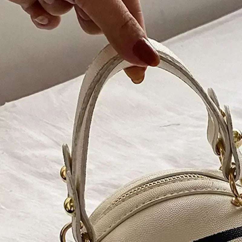 Women's Versatile Round Basketball Crossbody Bag