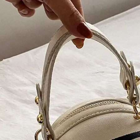 Women's Versatile Round Basketball Crossbody Bag