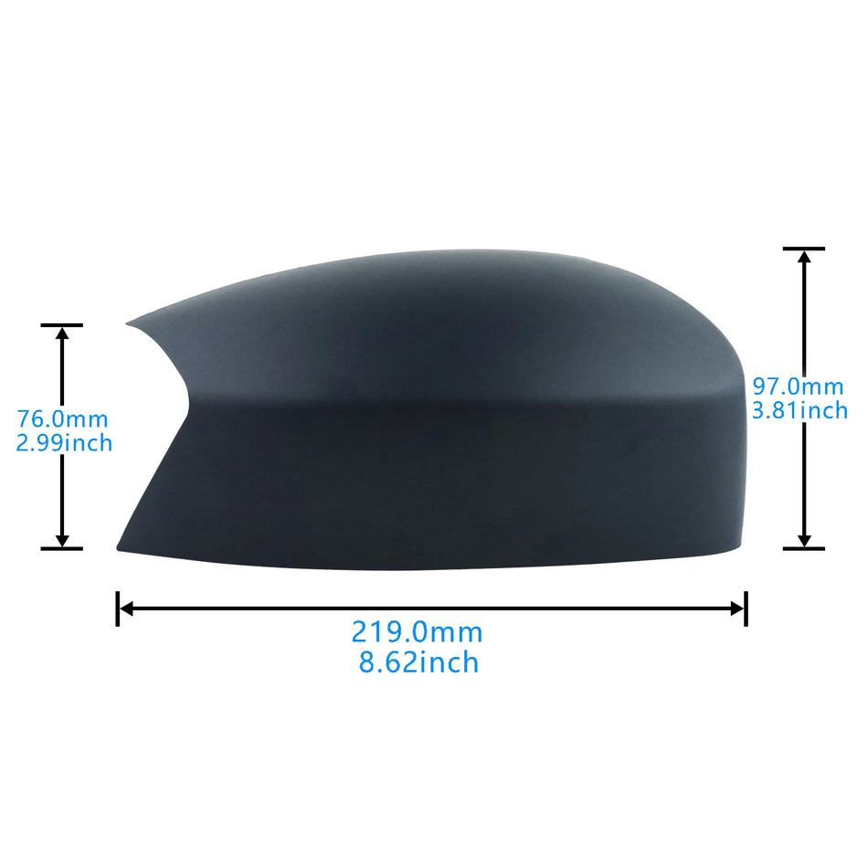 Wing Mirror Cover for Ford Galaxy II 2006-2015 Driver Side ABS Primed Finish Ready to Paint