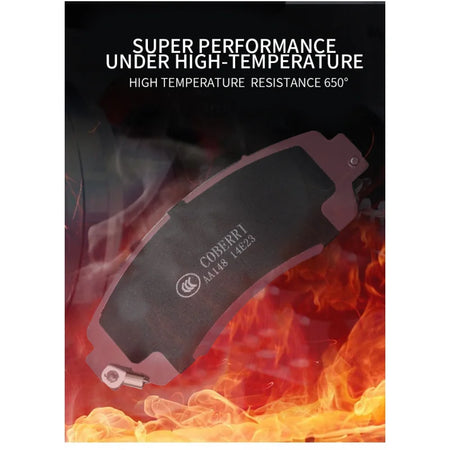 Feidun Noiseless Ceramic Brake Pads &ndash; Low Noise High Temp