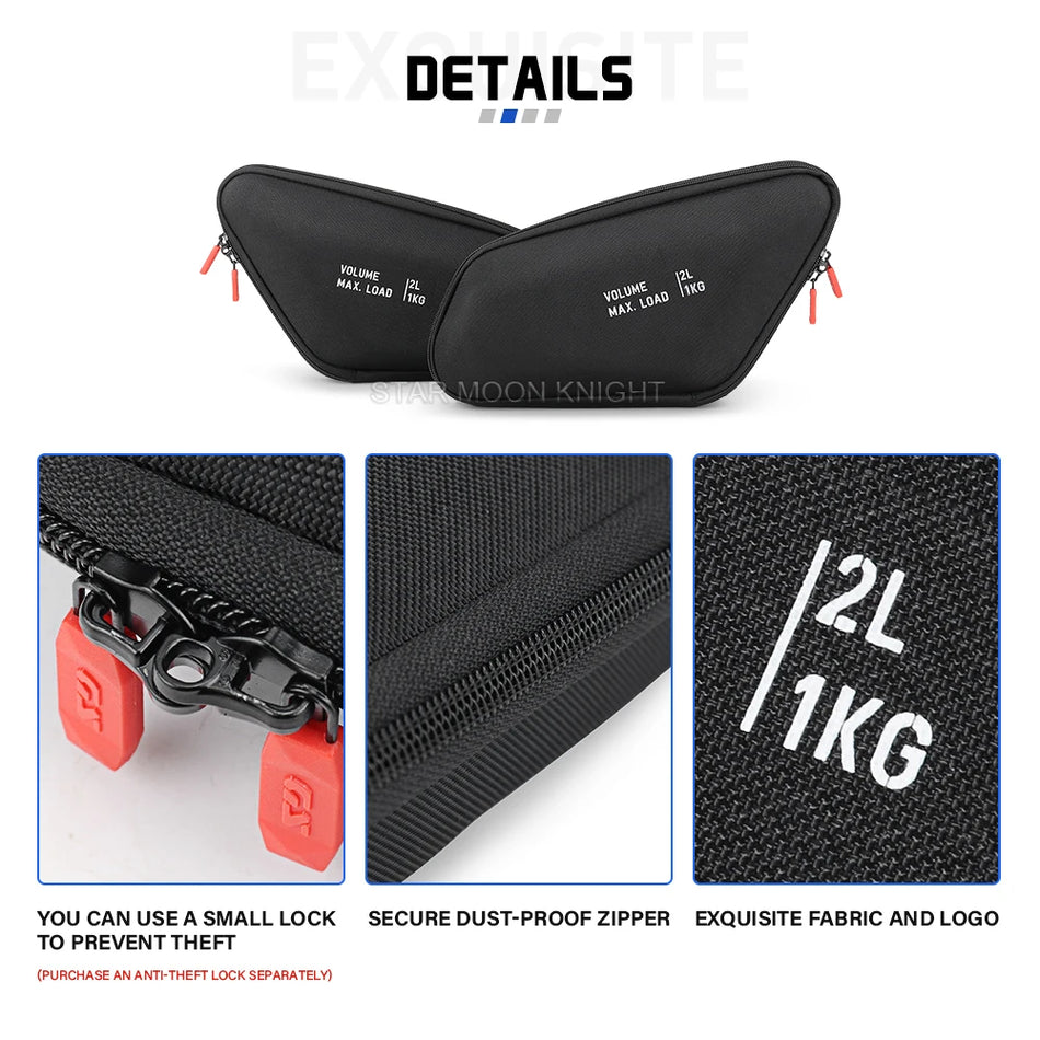 Τσάντα Πλαισίου Πλευράς BMW R1300GS Adventure με Αδιάβροχο Αποθηκευτικό Χώρο από Νάιλον, Αδιάβροχη σε Πάπιες, 2024-2025