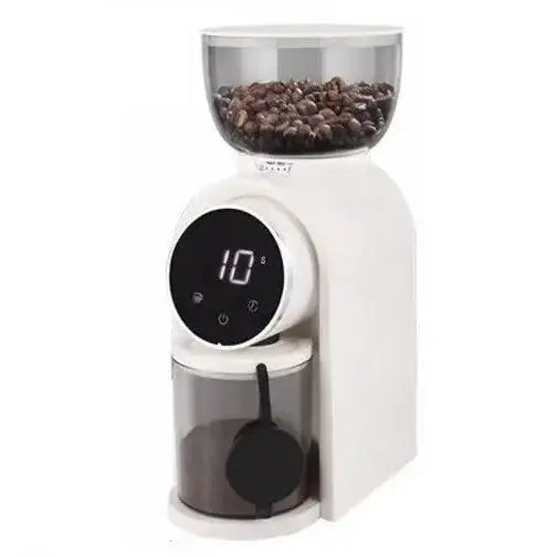 Electric Automatic Burr Mill Coffee Grinder For Espresso CHINA / WHITE / EU