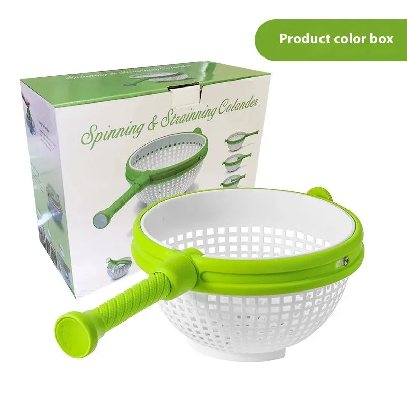 Folding Drainer Basket &ndash; Eco-Friendly Collapsible Design green