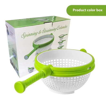 Folding Drainer Basket &ndash; Eco-Friendly Collapsible Design green
